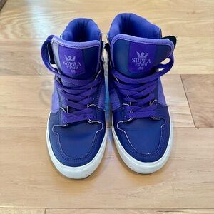 Supra Royal Blue High-Top Sneakers